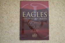Eagles Programme Original Long Road Out Of Eden World Tour 2009