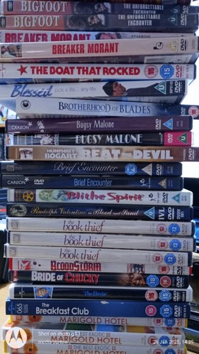 Dvds each for 6 - £3,