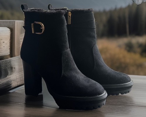 Faith suede ankle boots - suede,