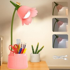 Led flower desk lamp - led,