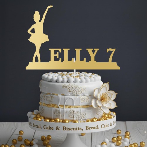 Ballerina cake topper - ballerina,