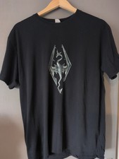 Elder Scrolls Skyrim Original Promo Game T-shirt. Worn Once For Release Day