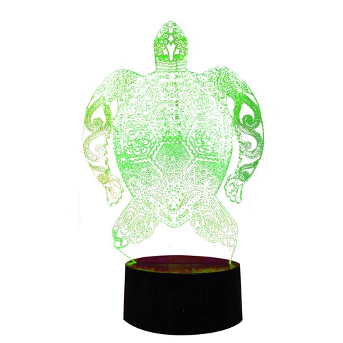 Color charging led night - 3d,