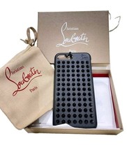 Christian Louboutin Black & Red Stud Phone Case - iPhone 7plus & 8plus