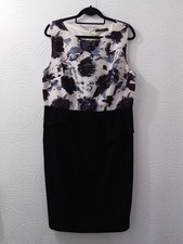 SAVOIR Size 18 Black Grey