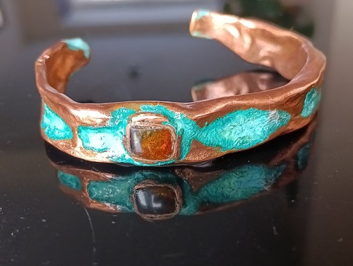 Copper bracelet bangle - copper,