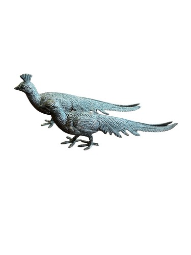 Vintage pheasant figurines - pheasant,