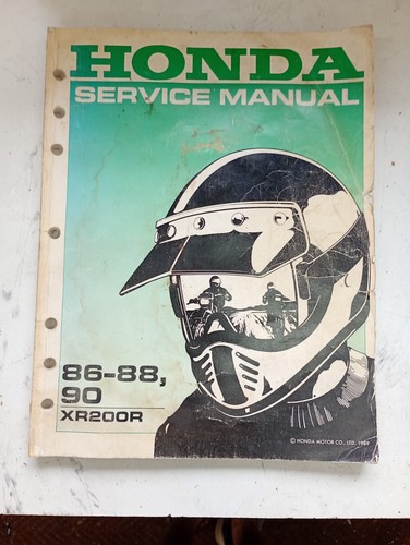 Honda service manual 90 - 86-88,