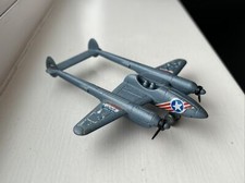 Mira Lockheed P-38 Lightning WW2 USAF 1:150 Diecast Model 357 Spares/Repair