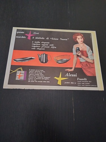 1960 alessi line new products - 1960,