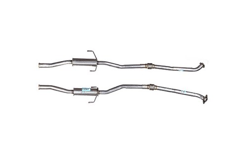 Exhaust silencer centre - exhaust,