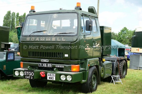 Truck photo 12x8 scammell - truck,