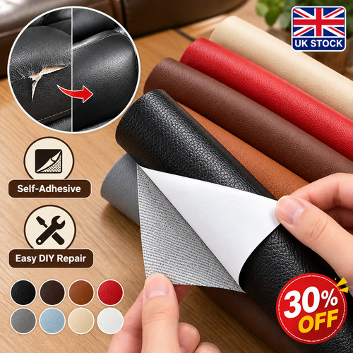 Self adhesive leather repair - adhesive,