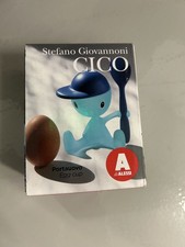 New Boxed Alessi Cico Blue Egg