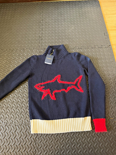 Paul shark navy wool - paul,