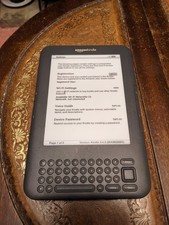 Amazon Kindle keyboard 3rd