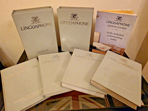 Vintage linguaphone french - linguaphone,