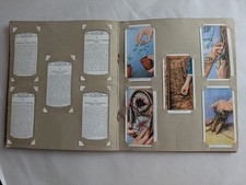 COMPLETE SET  CARDS WILLS GARDEN HINTS In Album Not Affixed