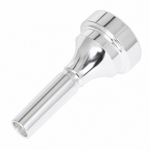 Silver plated cornet - silver-plated,