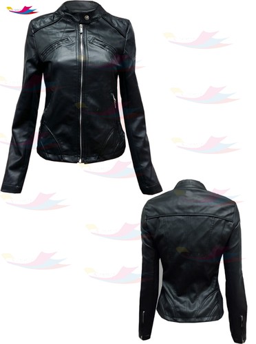 Womens ladies faux - , leather