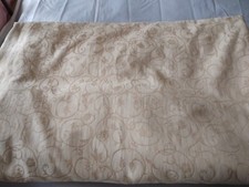 Vintage Damask Ivory Curtains Size 60" 72"