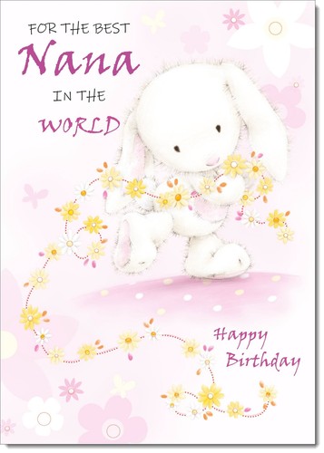 Doodlecards nana birthday card - doodlecards,