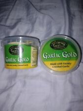 2 tubs of Garlic gold garlic