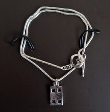 Tateossian London Sterling Silver Sea Cut Out Chain BNIB