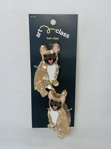 French bulldogs art class hair - french,