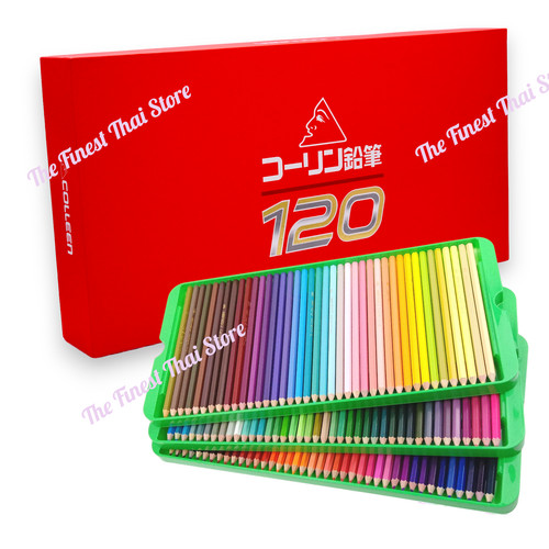 Colleen 120 colored pencils - colored,
