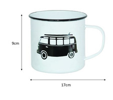 Pls retro white campervan - retro,