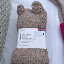Spencer bear slipper socks - spencer,