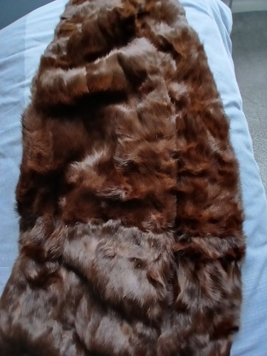 Genuine fur stole fully - genuine, (mink)