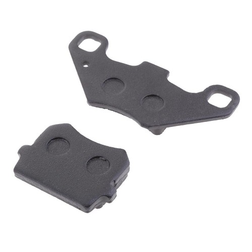 Pair front rear brake pads - rear,