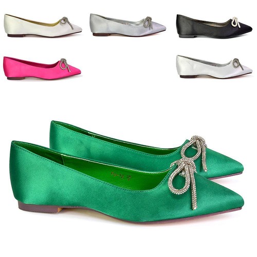 Womens flat wedding shoes - flat,