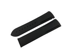 Black Rubber Silicone Strap