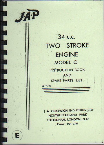 Jap two stroke model o - jap,