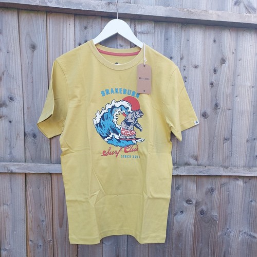 Brakeburn men yellow graphic - men's,