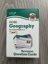 Cgp AQA GCSE Geography Revision Question Cards