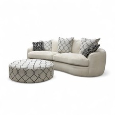 Fabb  ‘Bow' 4 Seater Sofa +