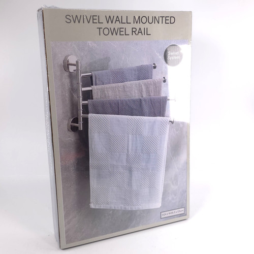 Towel rail rack arm swivel - towel,