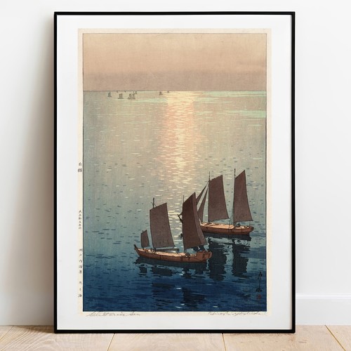 Art print hiroshi yoshida - art,