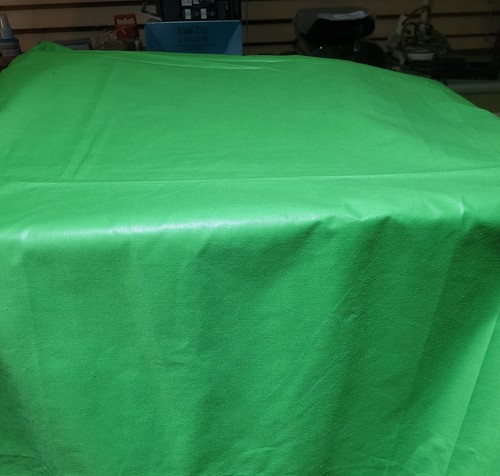Green glazed chintz - green,