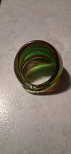 Vintage murano style glass