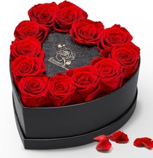 12 Forever Flower Heart-Shaped