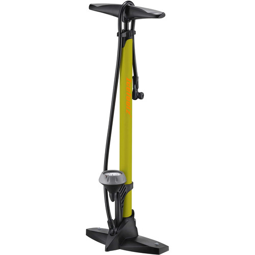 Ice toolz floor pump - ice, yellow