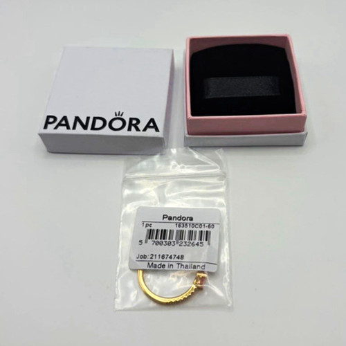 Pandora bow heart band ring - bow,