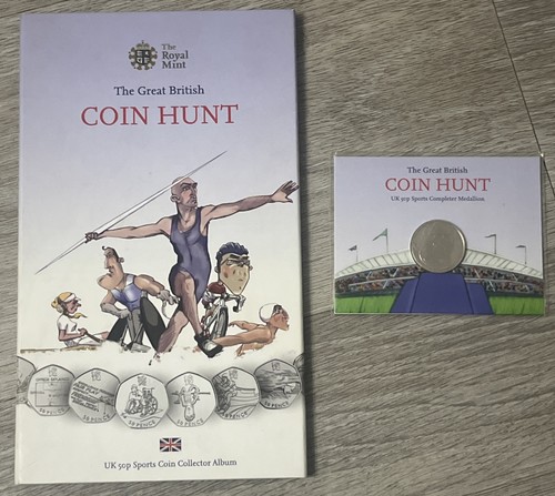 Full set olympic sports 50p - of,