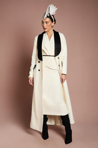 Coast cream column dress - cream,