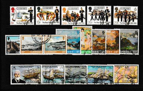 Guernsey 1983 commemoratives - guernsey,